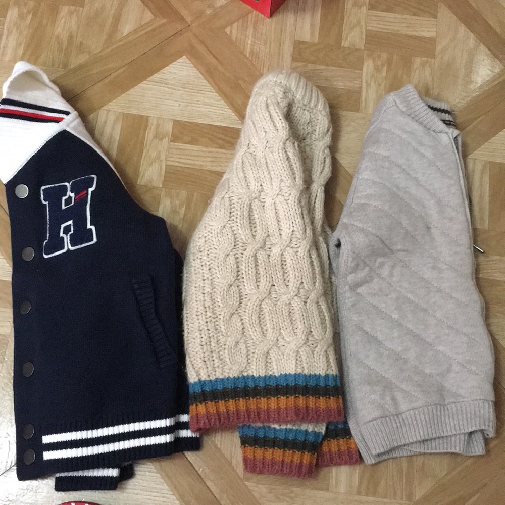 3 pieces sweater and jackets for boys (kid)